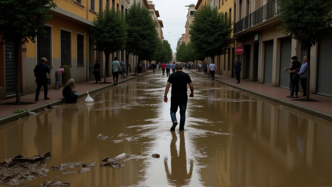 Storm Gabrielle überflutet Valencia – 78 Vermisste nach Flut von 2024