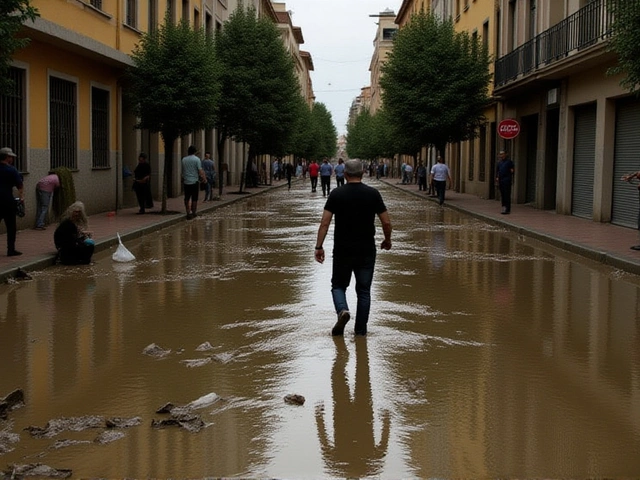Storm Gabrielle überflutet Valencia – 78 Vermisste nach Flut von 2024